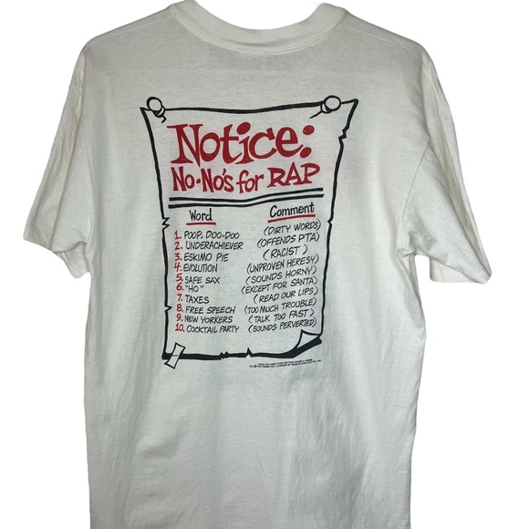 Vintage 1990 Mother Goose & Grimm The Grimm Rapper Comic T Shirt L - Picture 2 of 8